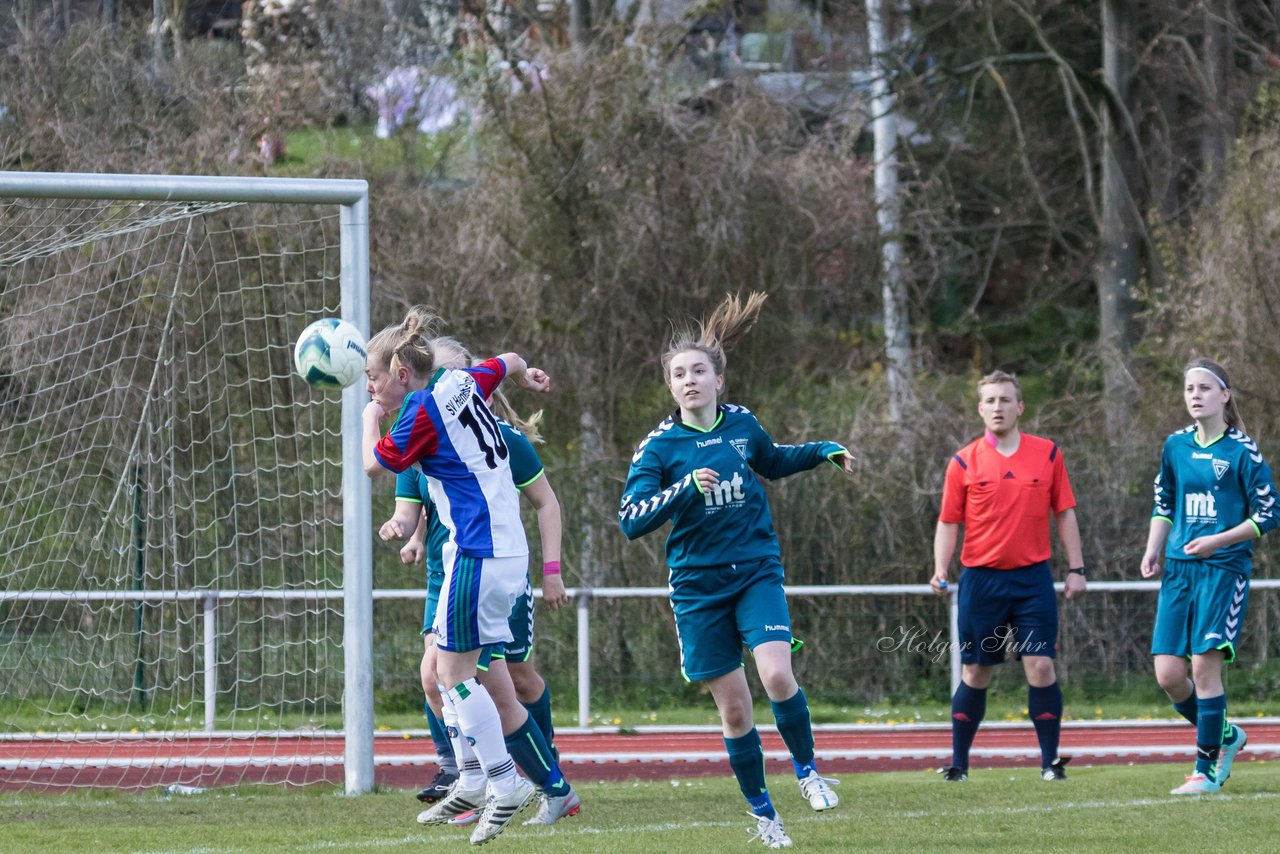 Bild 419 - wBJ VfL Oldesloe - SV Henstedt Ulzburg : Ergebnis: 3:3